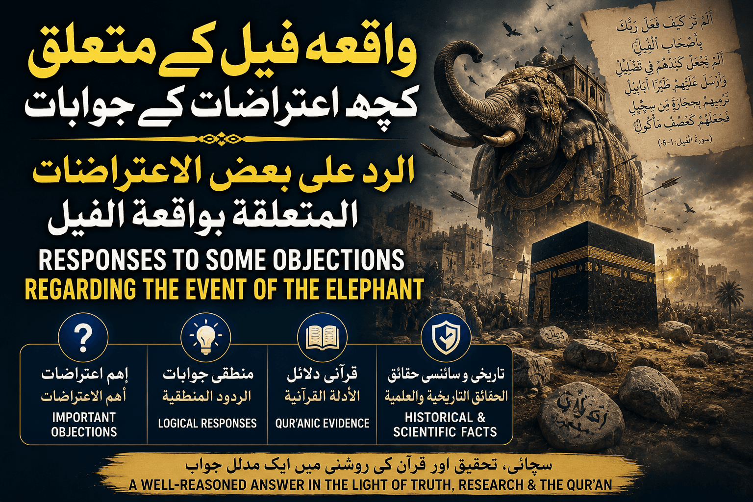 Responses to Some Objections Regarding the Event of the Elephant