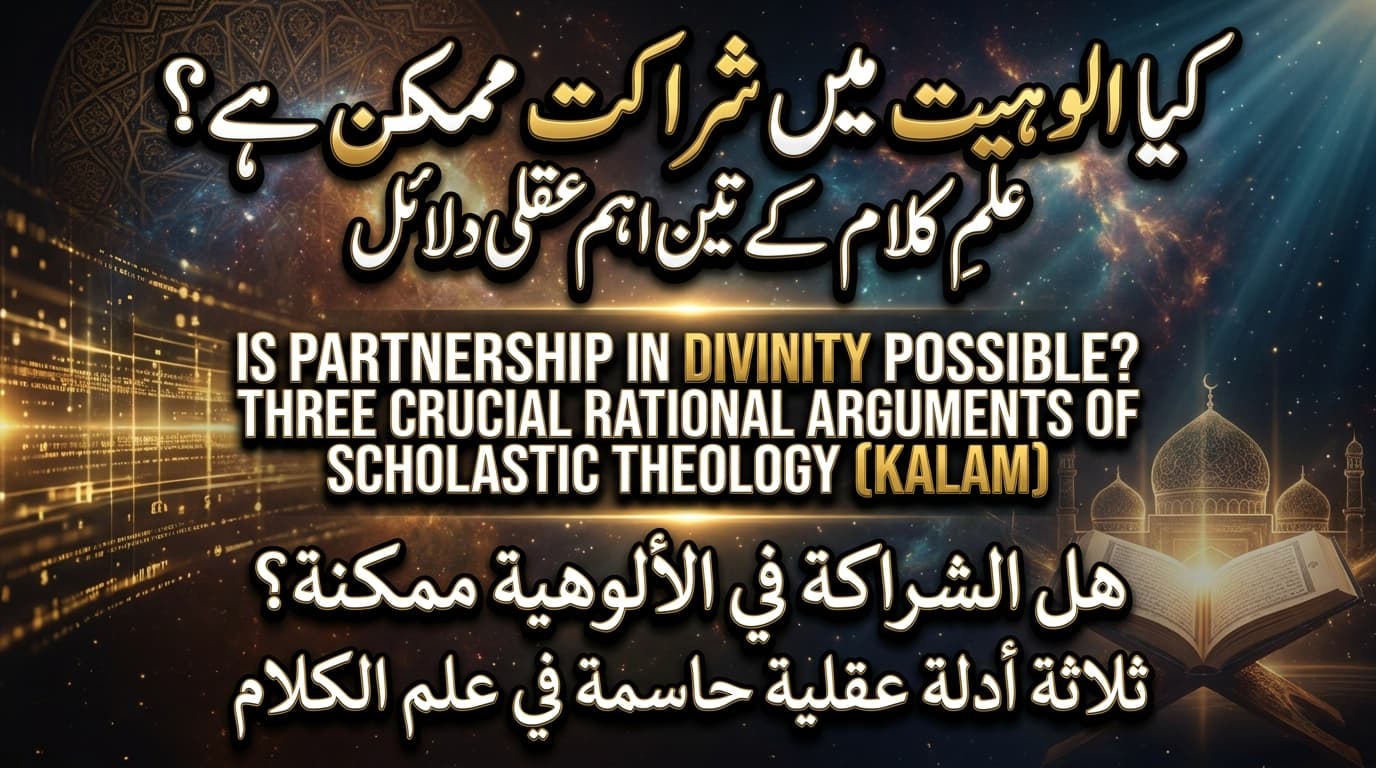 Is Partnership in Divinity Possible? Three Crucial Rational Arguments of Scholastic Theology (Kalam)