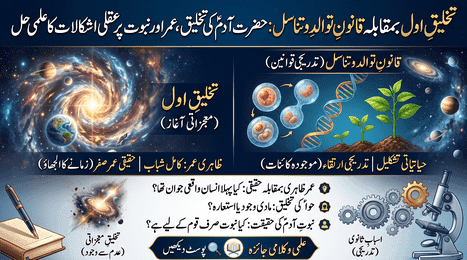 Primary Creation vs. Secondary Causality: Resolving Rational Challenges to the Creation, Age, and Prophethood of Adam (A.S.)