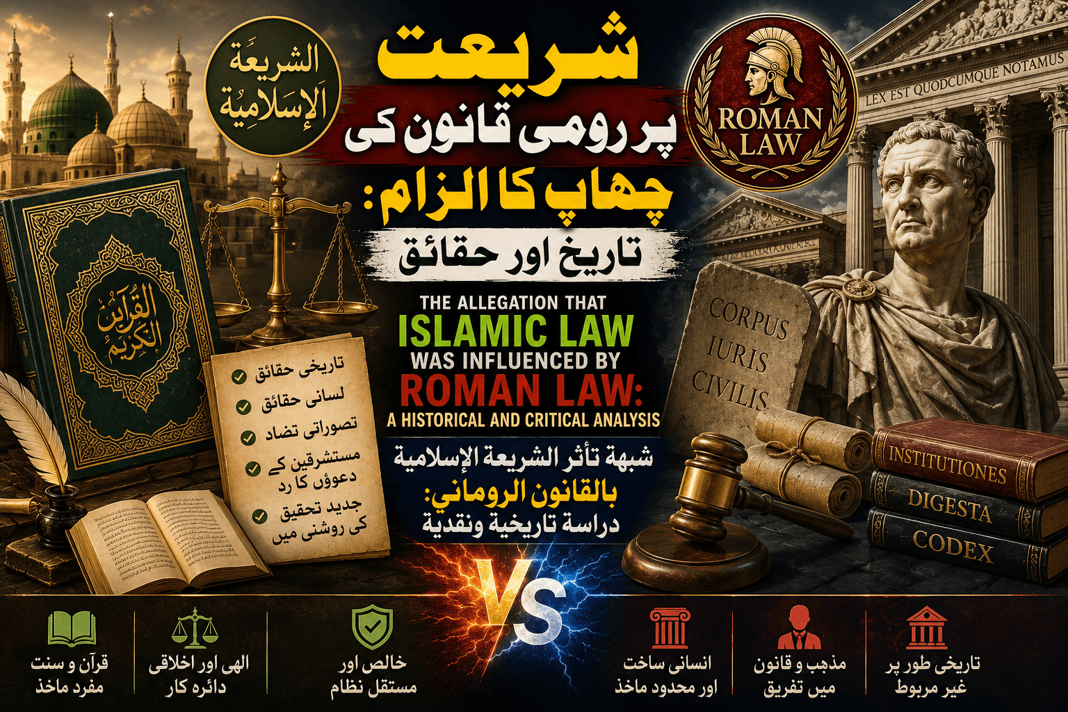 The Allegation that Islamic Law Was Influenced by Roman Law: A Historical and Critical Analysis