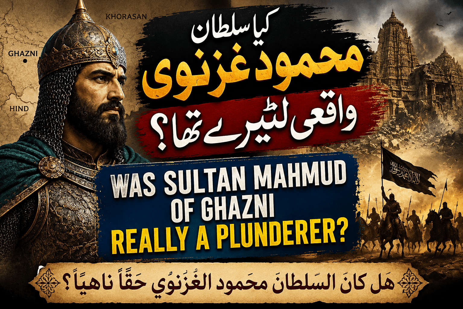 Was Sultan Mahmud of Ghazni Really a Plunderer?