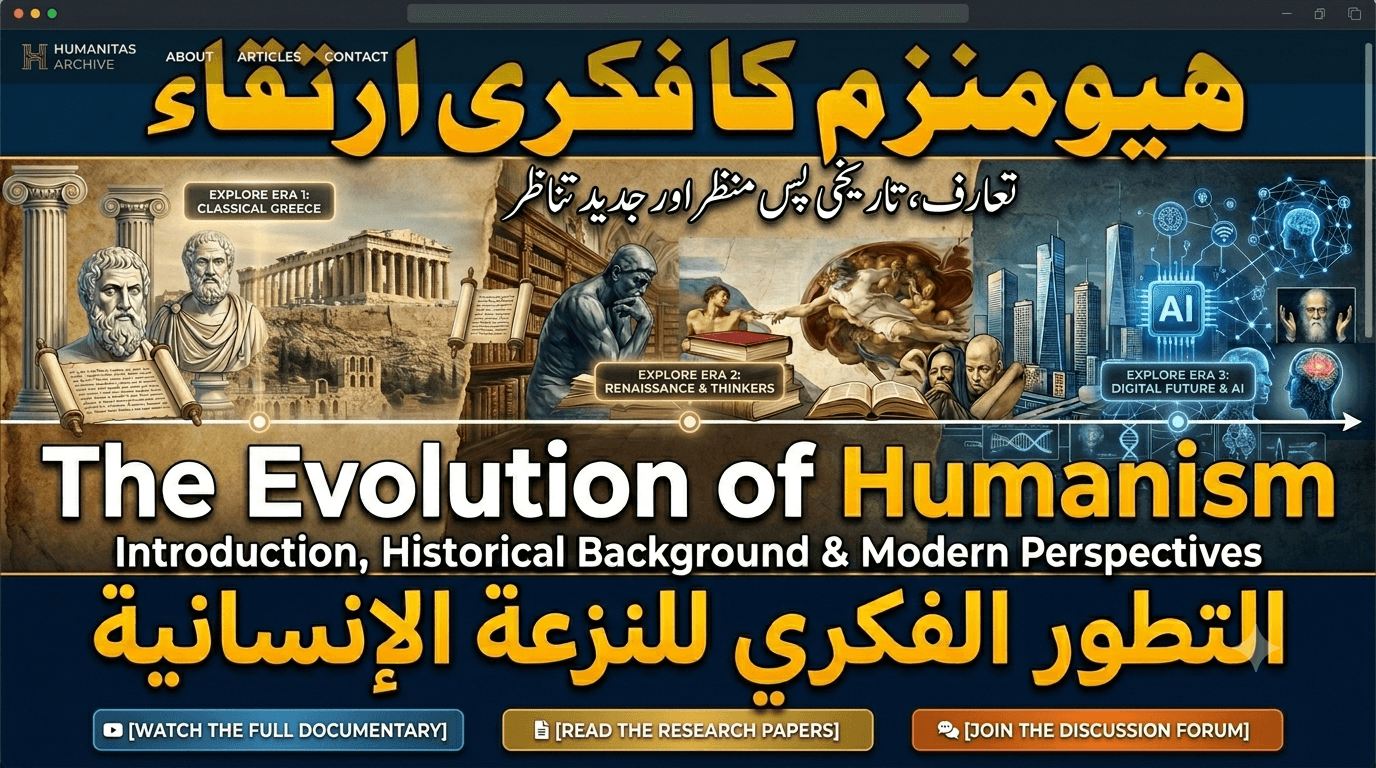 The Intellectual Evolution of Humanism: Introduction, Historical Background, and Contemporary Context