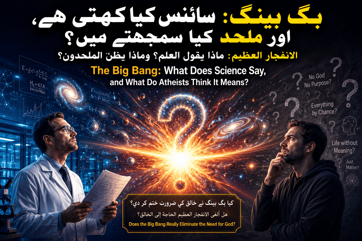 The Big Bang: What Does Science Say, and What Do Atheists Think It Means?